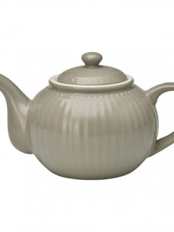 Teapot Alice warm grey