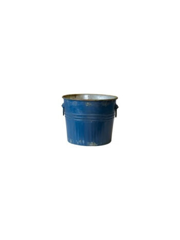 Bucket blue h 26cm