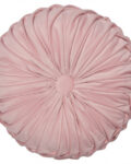 Cushion Round Pale pink w/RUFFLE 40x40