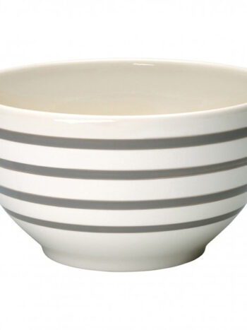Serving bowl Stripe warm grey D: 24 cm