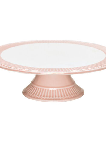 Cake plate Alice pink