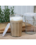 French latte glass