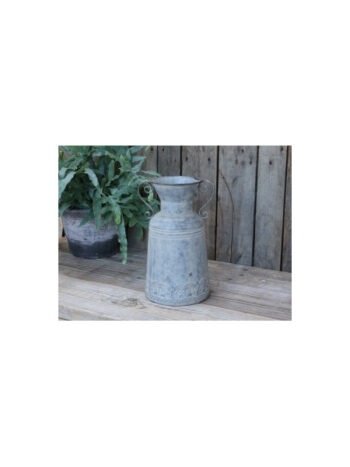 French Zinc jug with deco
