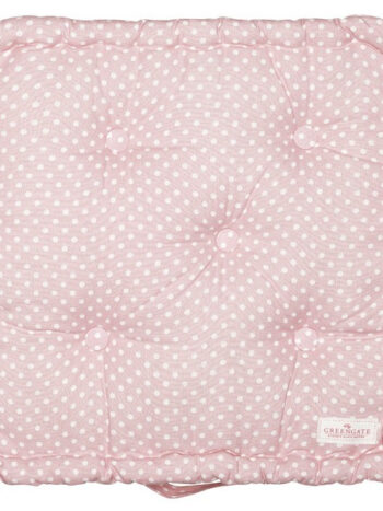 Box Cushion Spot Pale Pink 50x50 cm