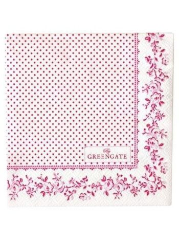 Tovagliolini di carta - Paper napkin Audrey raspberry small