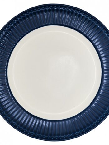 Piatto - Dinner plate Alice dark blue