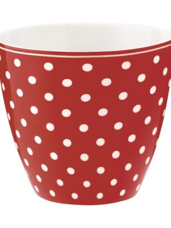 Latte cup Spot Red