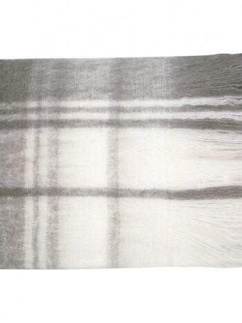 Coperta - blanket Check grey