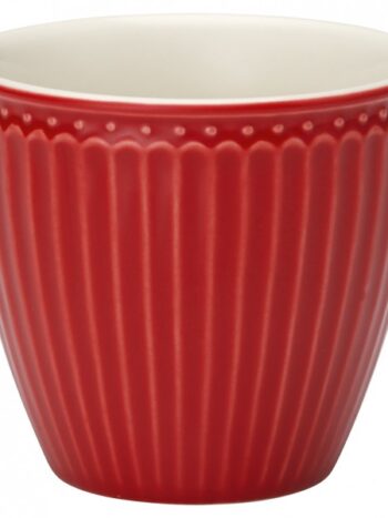 Tazza - Latte cup Alice red