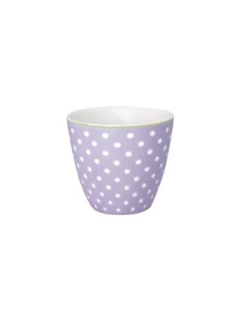 Tazza - latte cup spot lavendar