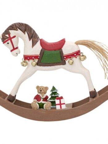 GreenGate Rocking Horse Dusty Red large