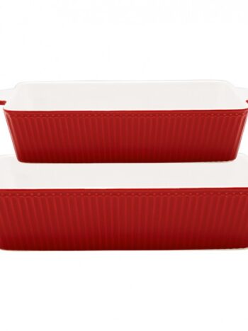 GreenGate Oven Dishes Alice red