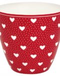 Latte Cup Penny Red