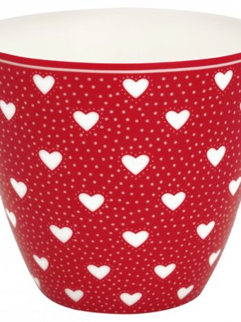 Latte Cup Penny Red