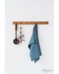 Linen tea towel (Gray blue)